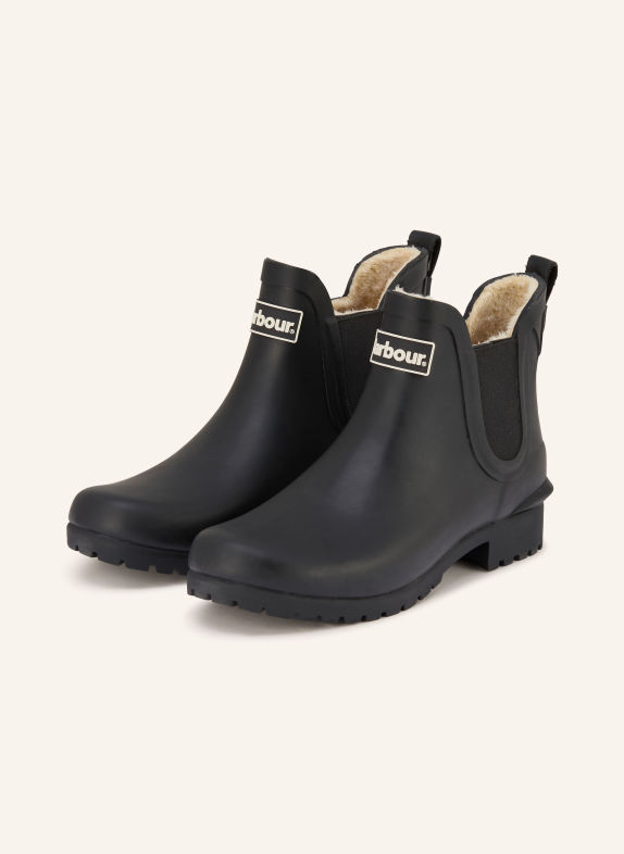 Barbour Chelsea Boots KIRKTON WELLY BLACK