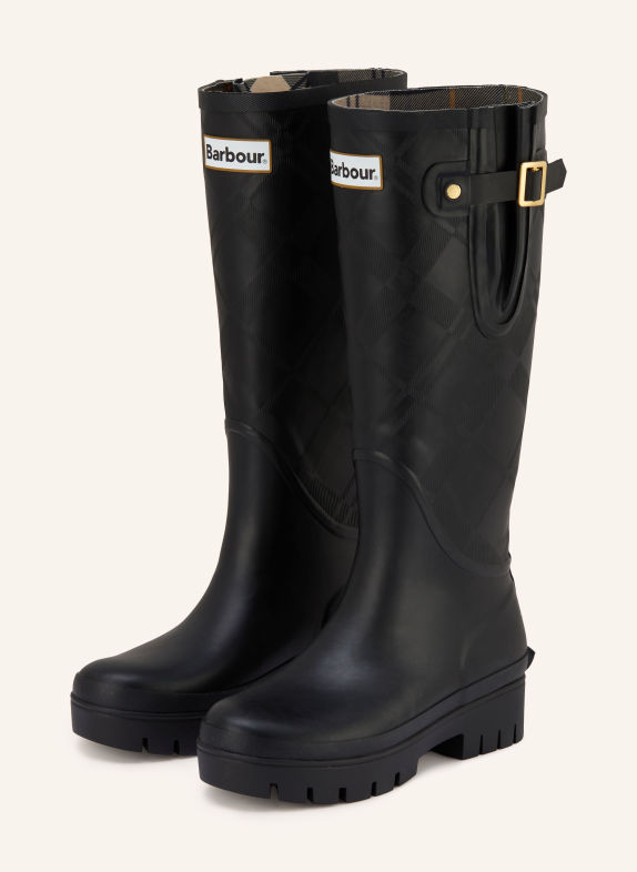 Barbour LEIGHTON Boots BLACK