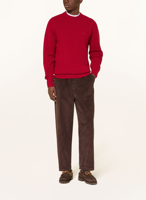 Barbour Pullover DUNKELROT