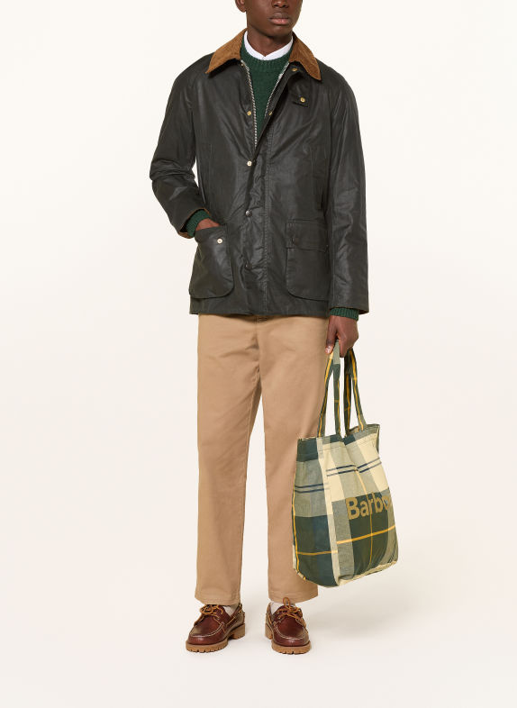 Barbour Kurtka polowa FESTIVE ASHBY KHAKI / BRĄZOWY