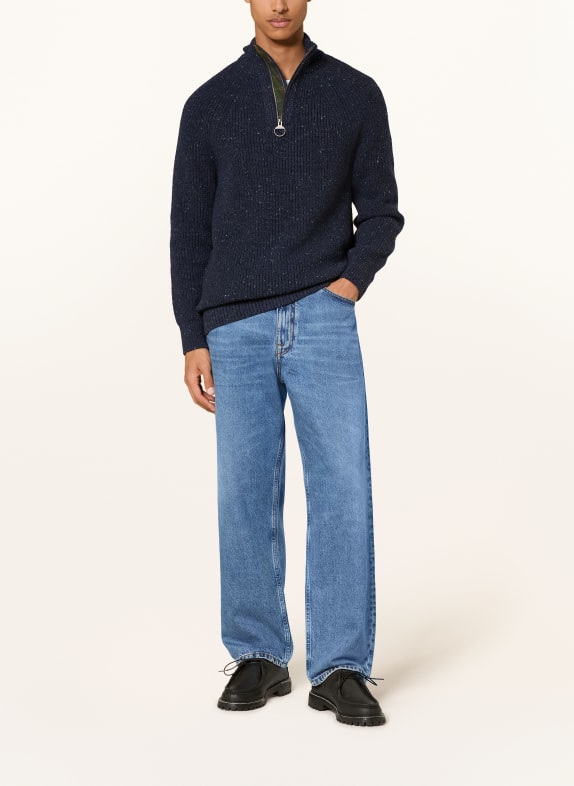 Barbour Troyer DONKERBLAUW