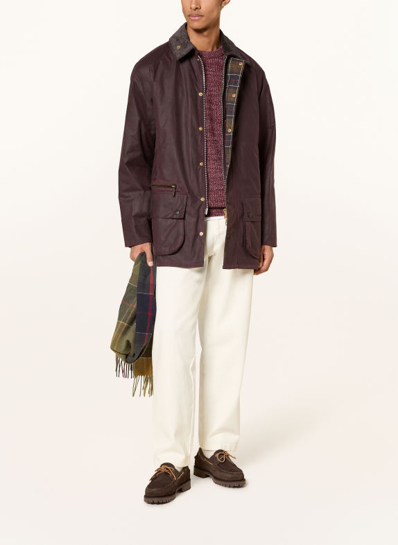 Barbour Fieldjacket ICONS BEAUFORT DONKERROOD