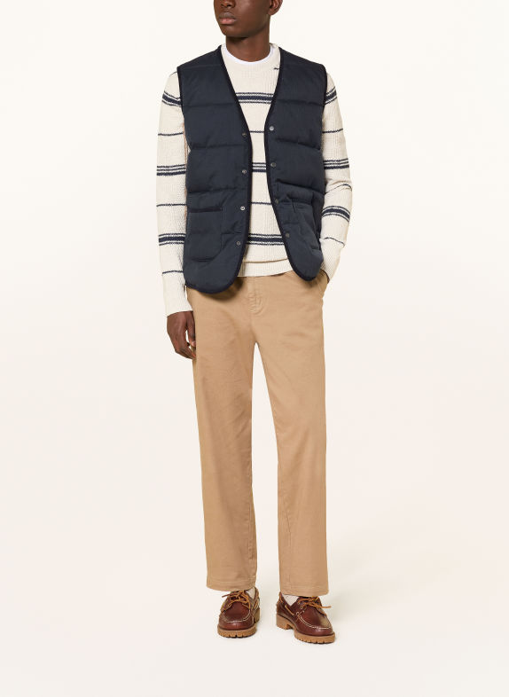 Barbour EASTHILL Quilted Vest DARK BLUE