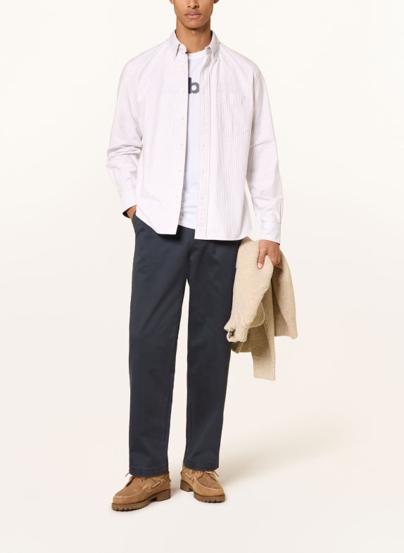 Barbour Overhemd AUTHENTIC Comfort Fit BEIGE / BRUIN / DONKERBLAUW