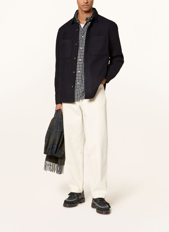 Barbour Overshirt MARLTOWN DONKERBLAUW