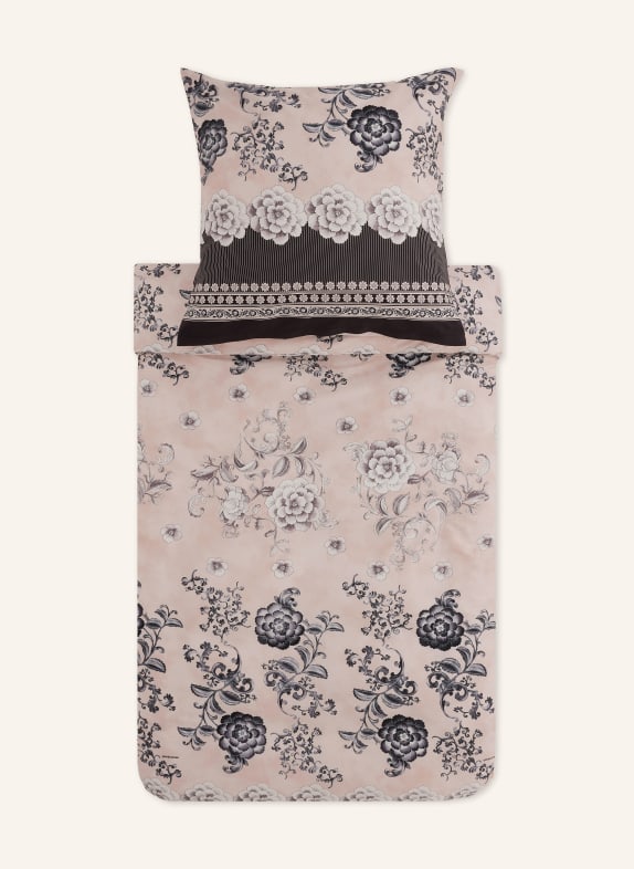 bassetti Bettwäsche PARAGGI SCHWARZ / CAMEL / GRAU