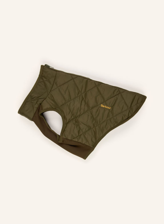 Barbour Hundemantel BORG MEDIUM OLIV / DUNKELBRAUN