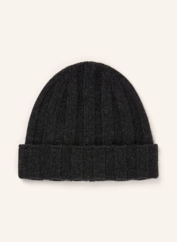 MRS & HUGS Cashmere hat DARK GRAY