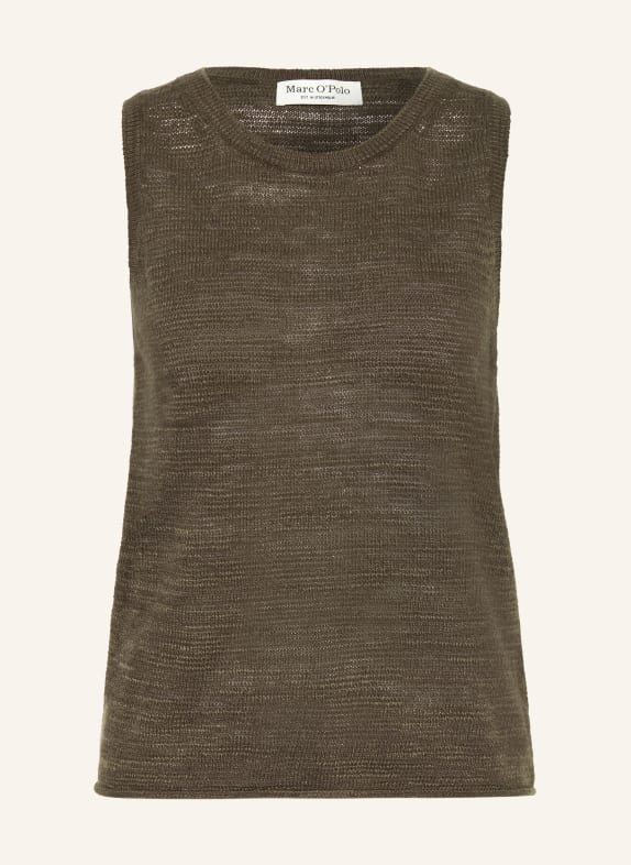 Marc O'Polo Stickad topp KHAKI