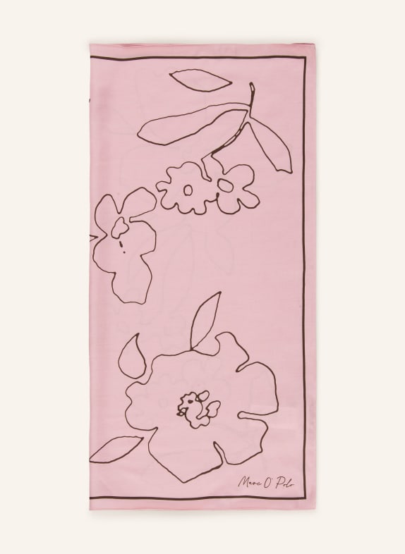 Marc O'Polo Tuch ROSÉ / DUNKELBRAUN