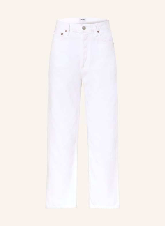 AGOLDE Cropped Jeans 90'S Marshmallow clean white