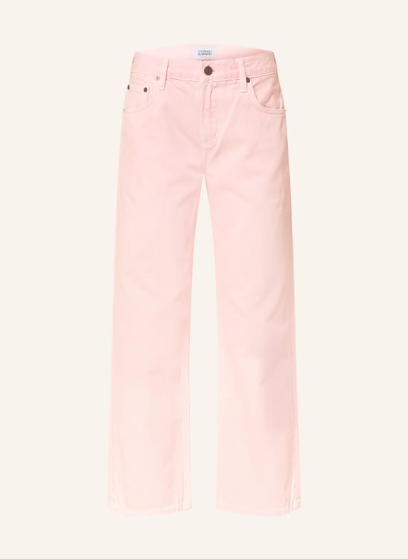CITIZENS of HUMANITY Straight-leg Jeans FAYE pale coral  lt/md pink