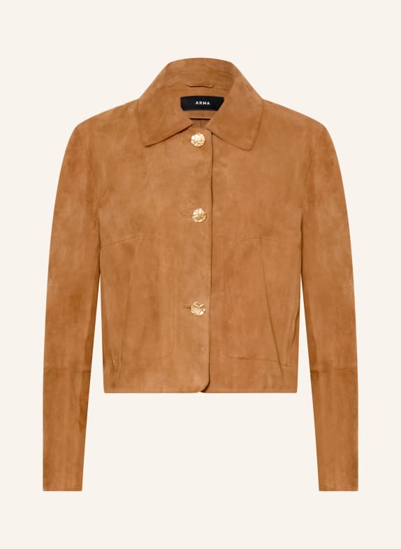 ARMA Lederjacke EMILLA COGNAC