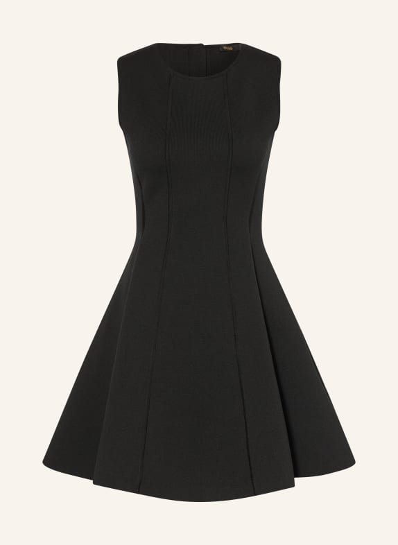 maje Kleid mit Schmuckperlen und Schmucksteinen SCHWARZ