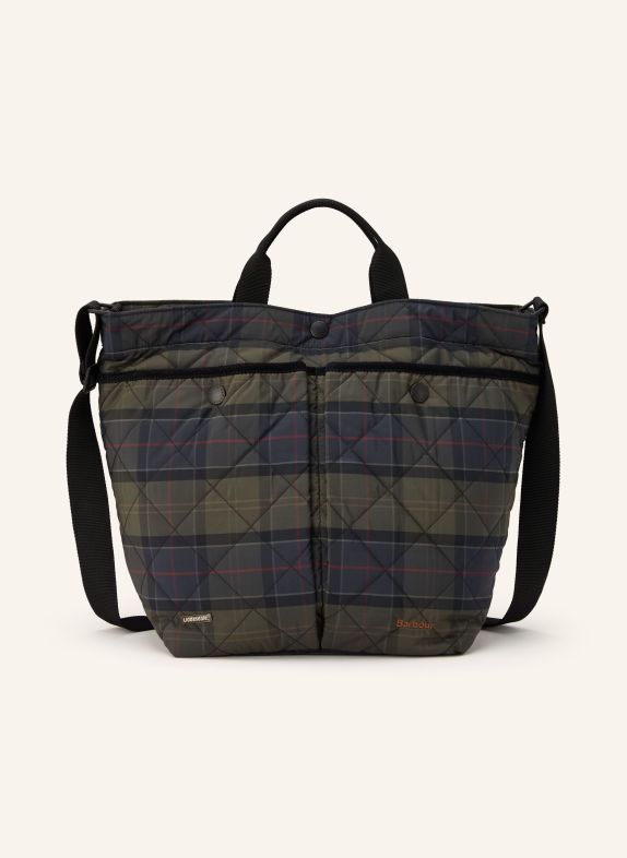 Barbour Taška TARTAN TMAVĚ ZELENÁ / TMAVĚ ČERVENÁ / TMAVĚ MODRÁ