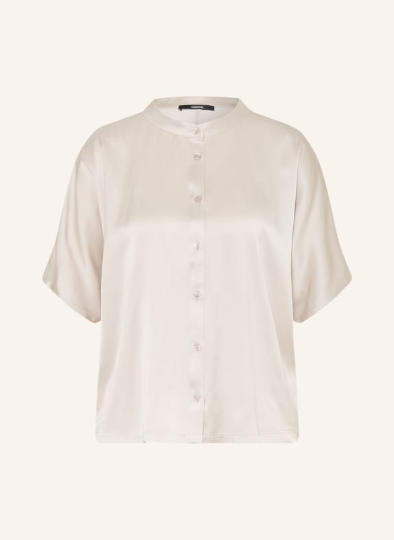 someday Blůza KENSI z kombinace materiálů SVĚTLE ŠEDÁ