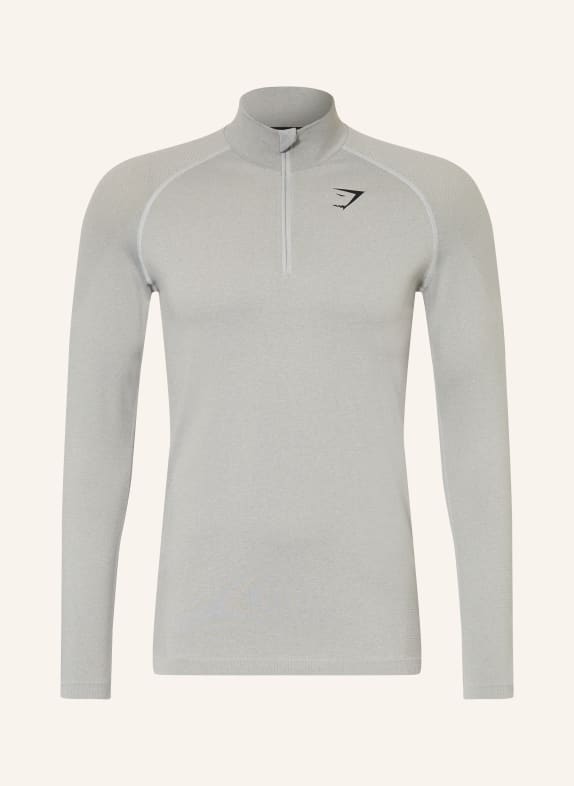 GYMSHARK Longsleeve VITAL SEAMLESS HELLGRAU