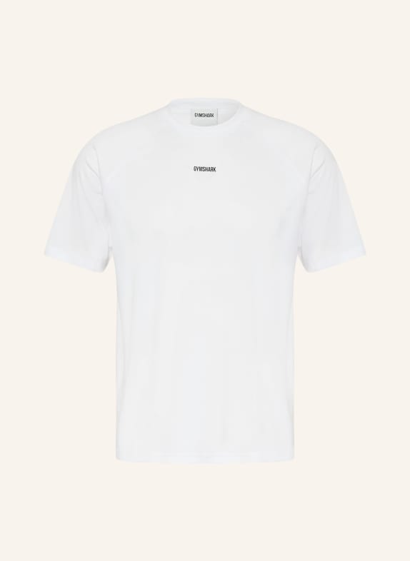 GYMSHARK T-Shirt GOOD LEVEL WEISS / SCHWARZ