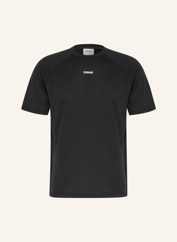 GYMSHARK T-Shirt GOOD LEVEL SCHWARZ / WEISS