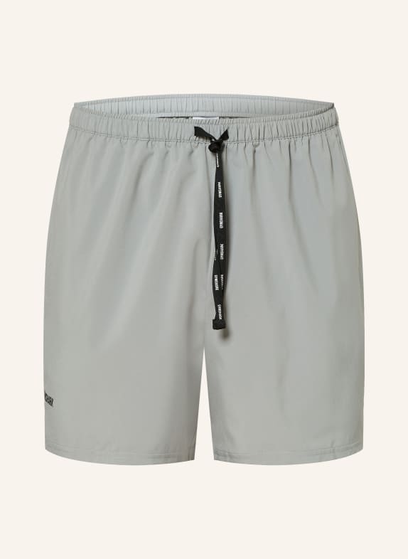 GYMSHARK Trainingsshorts TRAIN 5" GRAU / SCHWARZ