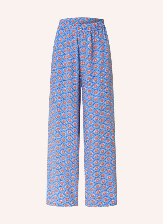 Smith & Soul Marlenehose BLAU / DUNKELORANGE