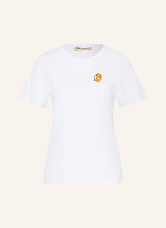 Smith & Soul T-shirt WHITE / ORANGE / BLUE