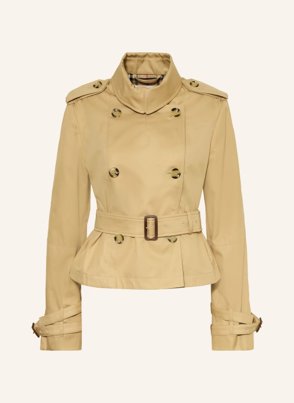BURBERRY Trench-Jacke HELLBRAUN