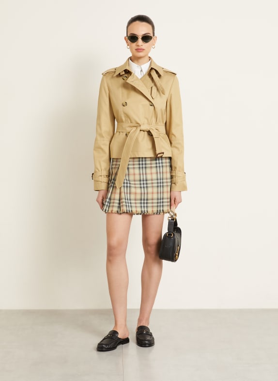 BURBERRY Trench-Jacke HELLBRAUN
