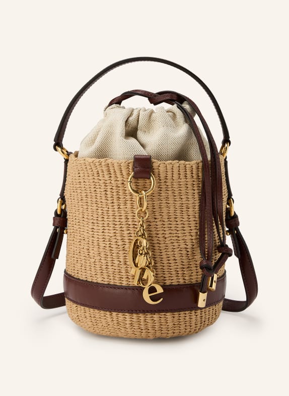 Chloé Beuteltasche Crafty Brown