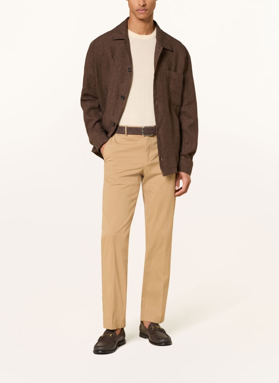 CRUNA Chino MIDTOWN Regular Fit CAMEL