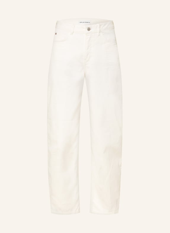 OPUS PANTS MARI CLEAR Barrel Jeans BEIGE