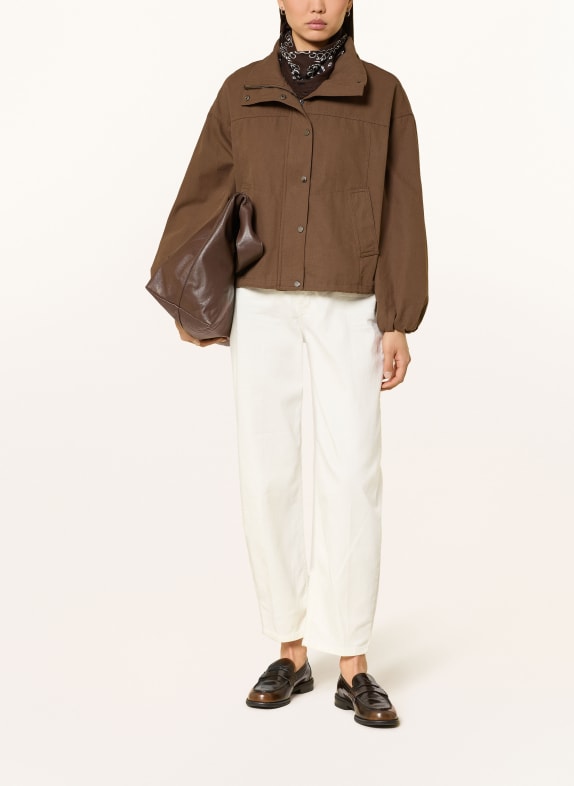 OPUS PANTS Barrel-jeans MARI CLEAR BEIGE