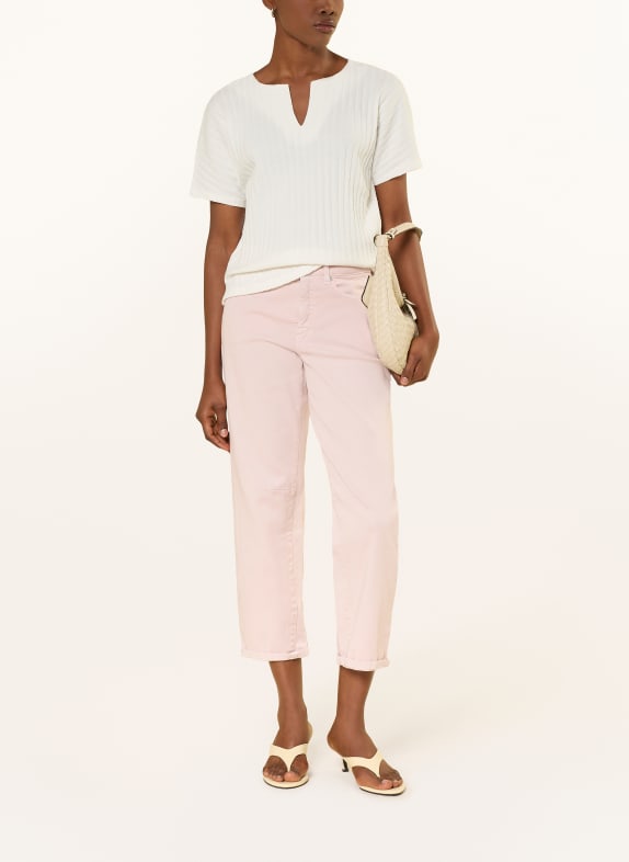 OPUS PANTS Cropped jeans MELLY ROSÉ