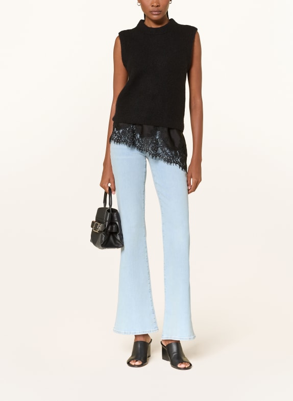 7 for all mankind Bootcut-jeans THE LEGGY BOOTCUT 3O3 MOONFROST