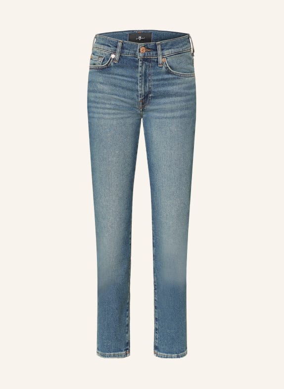 7 for all mankind ROXANNE ANKLE Skinny Jeans SEA Sea Level