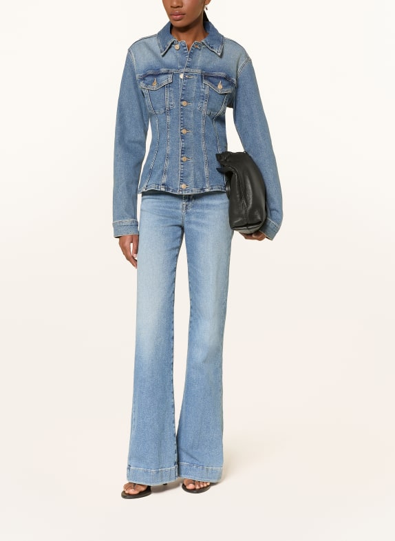 7 for all mankind Denim jacket 3NQ AQUASHADE