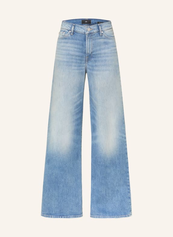 7 for all mankind Džíny s širokými nohavicemi LOTTA 3BY BLUE HAZE