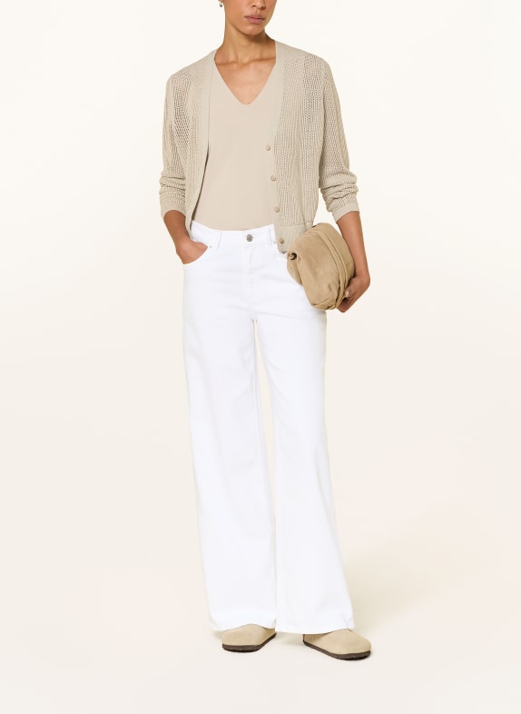 Marc O'Polo Wide Leg Jeans ASTRID 0163 White