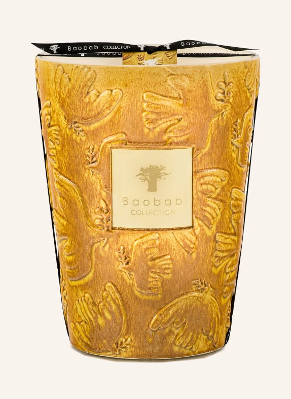 Baobab COLLECTION Duftkerze PAZ DOVE GELB