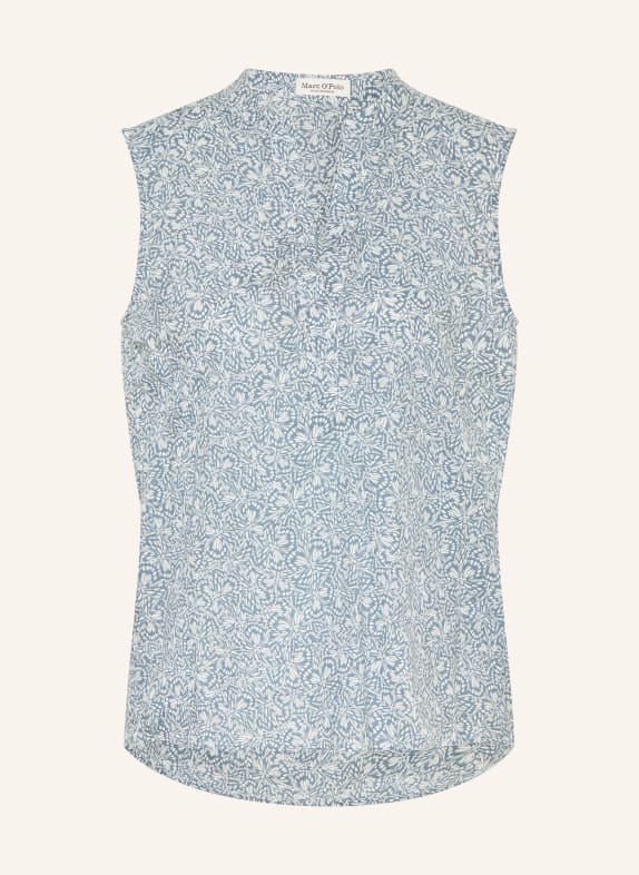Marc O'Polo Blouse top BLUE GRAY / WHITE