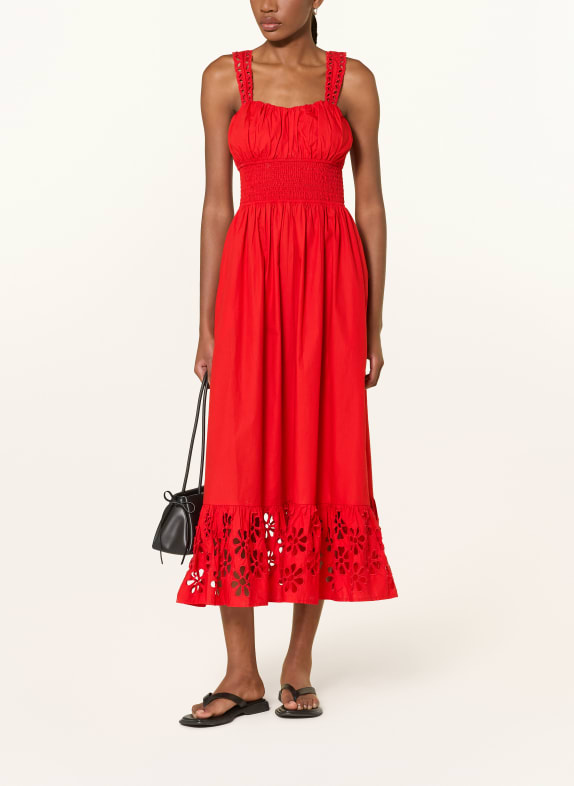 Rails Šaty MOIRA s krajkou ČERVENÁ
