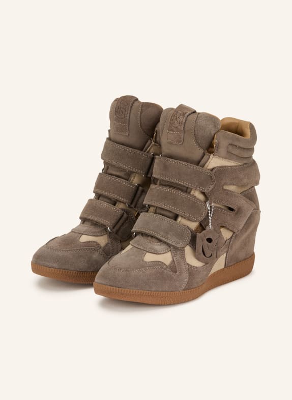 STEVE MADDEN Baskets montantes MAVIS GRIS / CHAMEAU / GRIS CLAIR