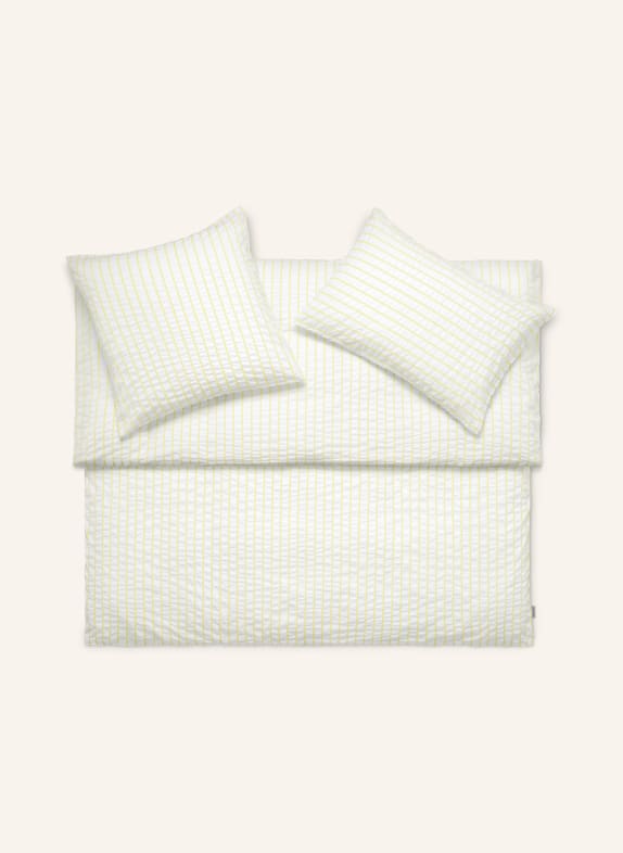 SCHLOSSBERG Bettwäsche LENNY WEISS / HELLGELB