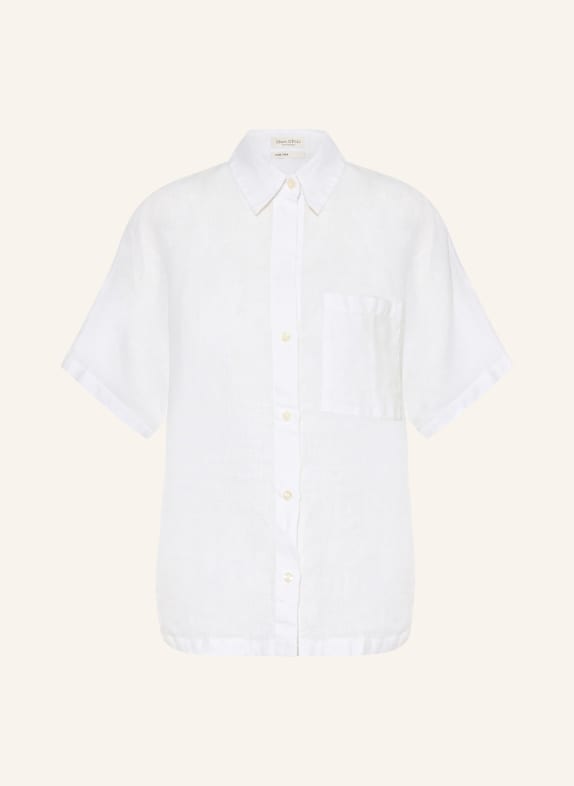 Marc O'Polo Hemdbluse aus Leinen WEISS