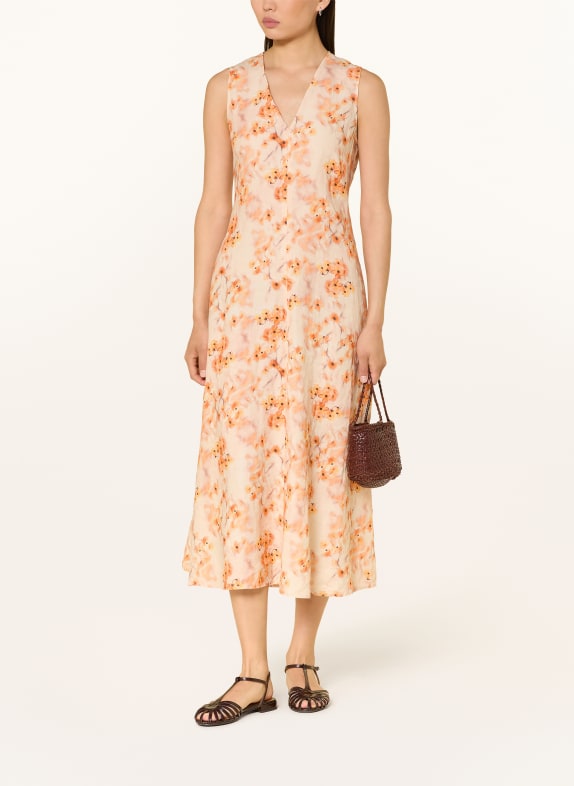 Marc O'Polo Leinenkleid ORANGE