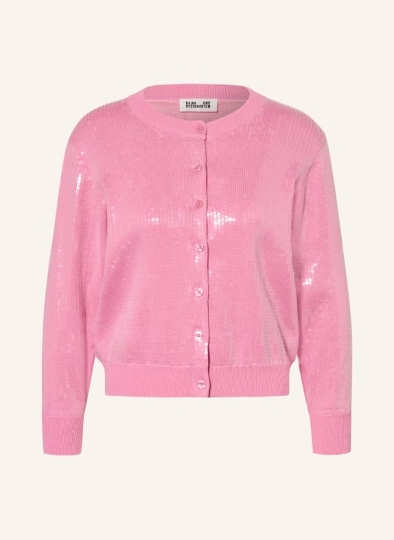BAUM UND PFERDGARTEN CAYLEE cardigan with sequins PINK