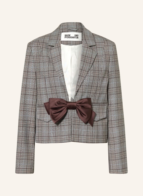 BAUM UND PFERDGARTEN BENNI Blazer GRAY / DARK BROWN / BLUE GRAY