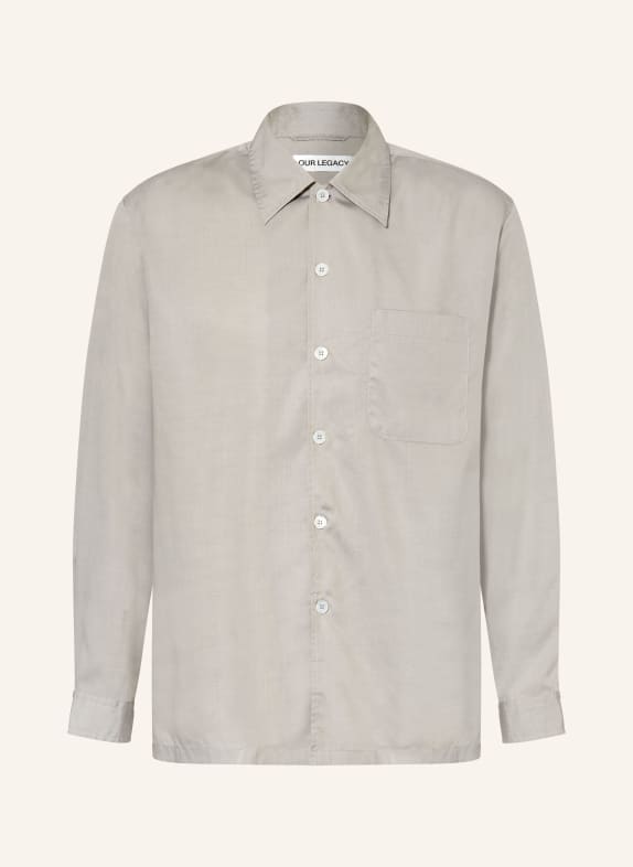 OUR LEGACY Hemd EVERY SHIRT Comfort Fit GRAU