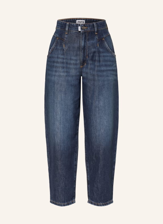 PNTS Cropped Jeans THE O SHAPE 23 DUNKELBLAU