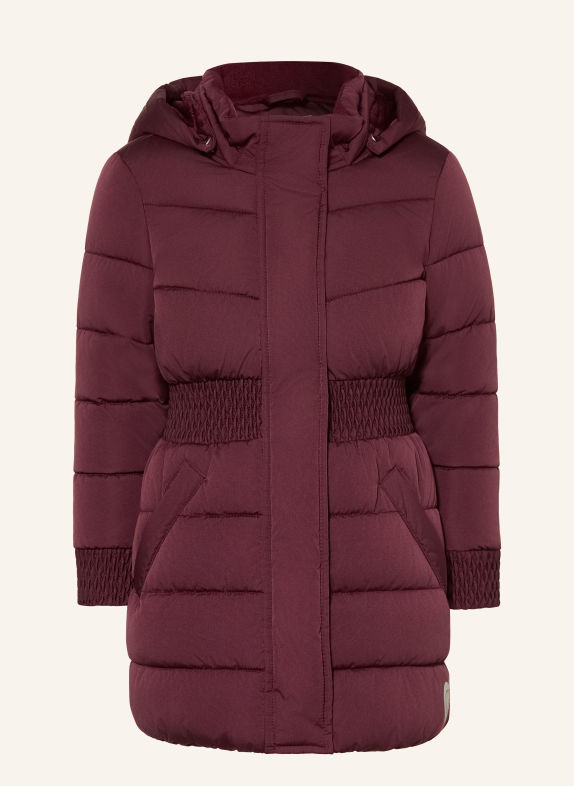 s.Oliver RED Steppmantel DUNKELROT
